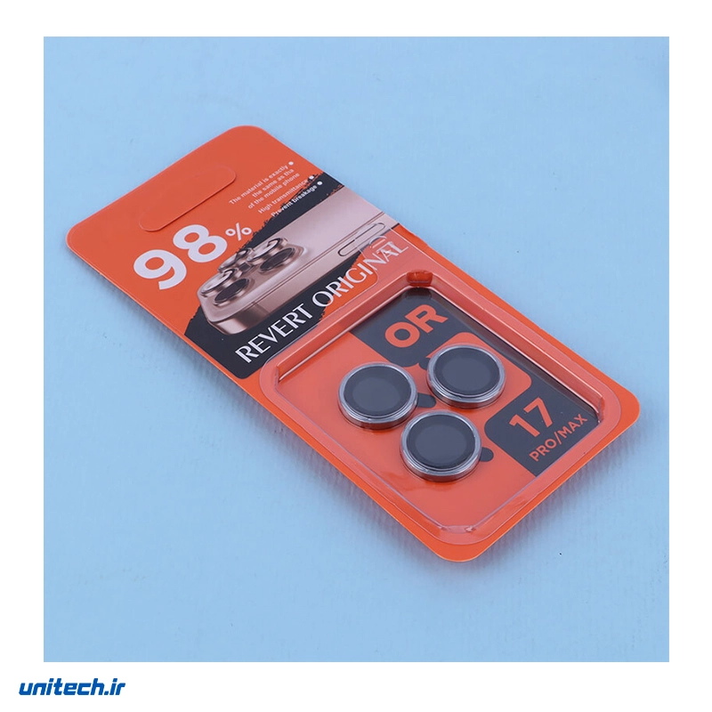 محافظ لنز رینگی ریورت اورجینال آیفون iPhone 17 Pro  17 Pro Max4